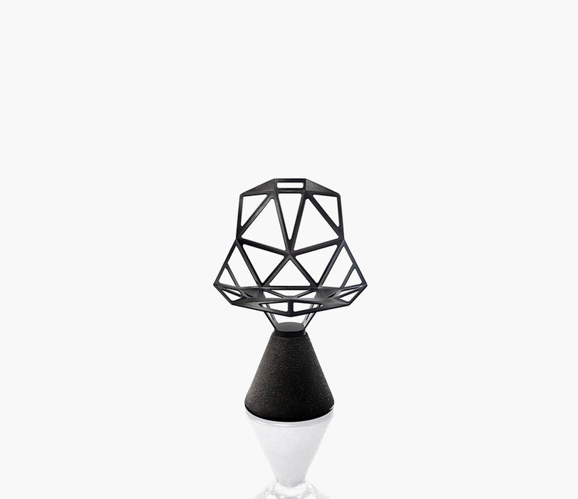 chair_one-concrete black concrete framaspace one - studio