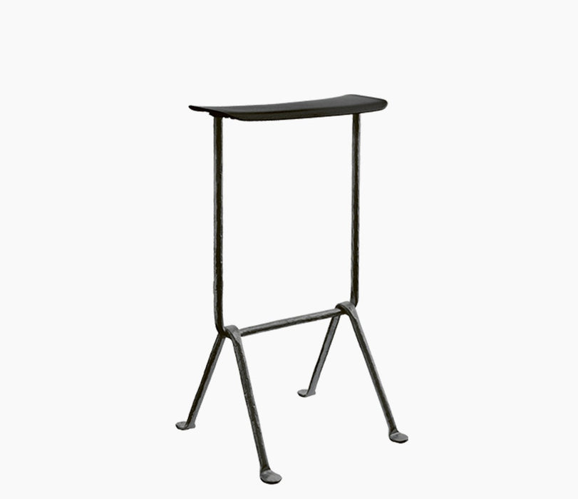 officina-stool black blackleather finitura framaspace officina - studio