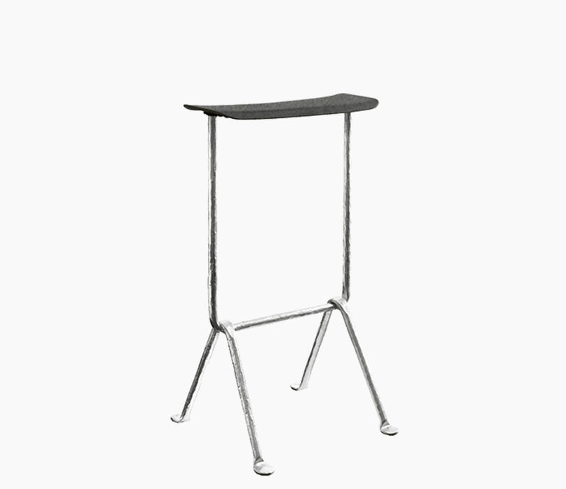 officina-stool darkgreyfabric finitura framaspace galvanized officina - studio