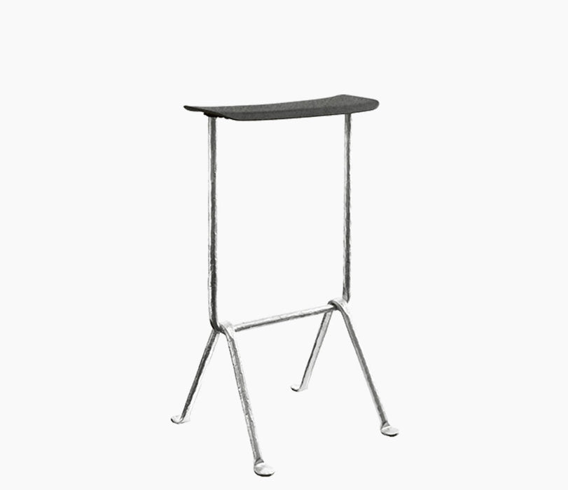 officina-stool darkgreyfabric finitura framaspace galvanized officina - studio