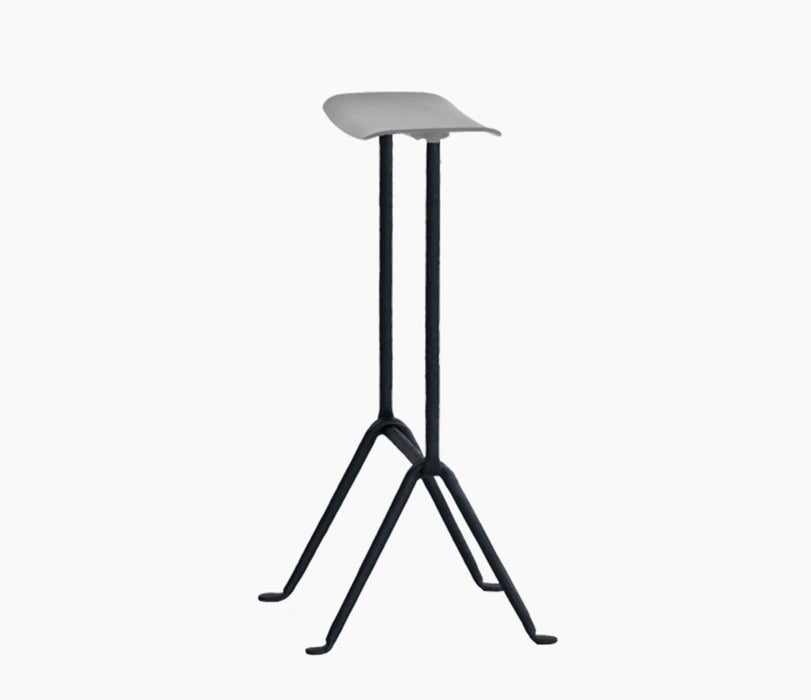 officina-stool framaspace grigio met nero officina sgabello - studio