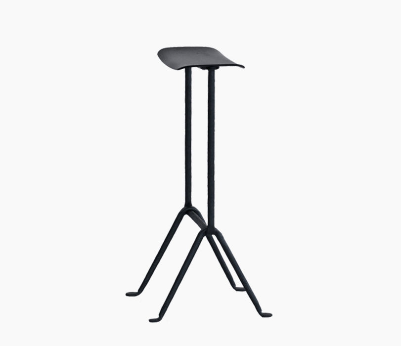 officina-stool framaspace nero officina sgabello - studio