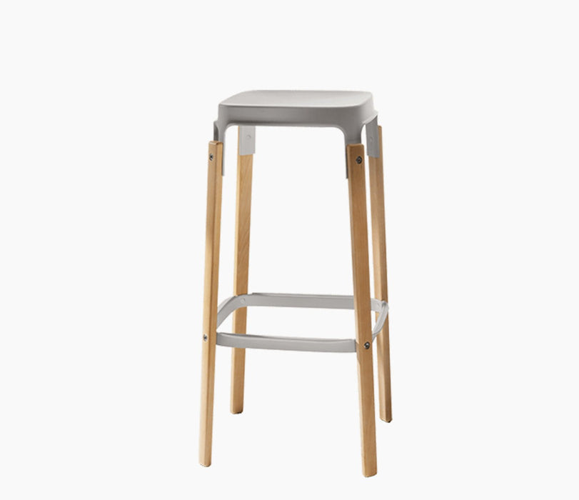 steekwood-stool finitura framaspace grey naturaloak steelwood - studio
