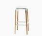 steekwood-stool finitura framaspace naturaloak steelwood white - studio