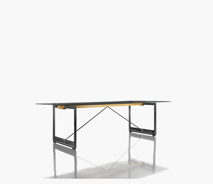 brut-dining-table anthracite brut framaspace fume glass grey mode smoke - studio