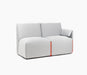 costume 2seater armrest costume fidivi framaspace grey left one - studio