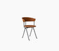 officina anthracite framaspace grey leather natural officina - studio
