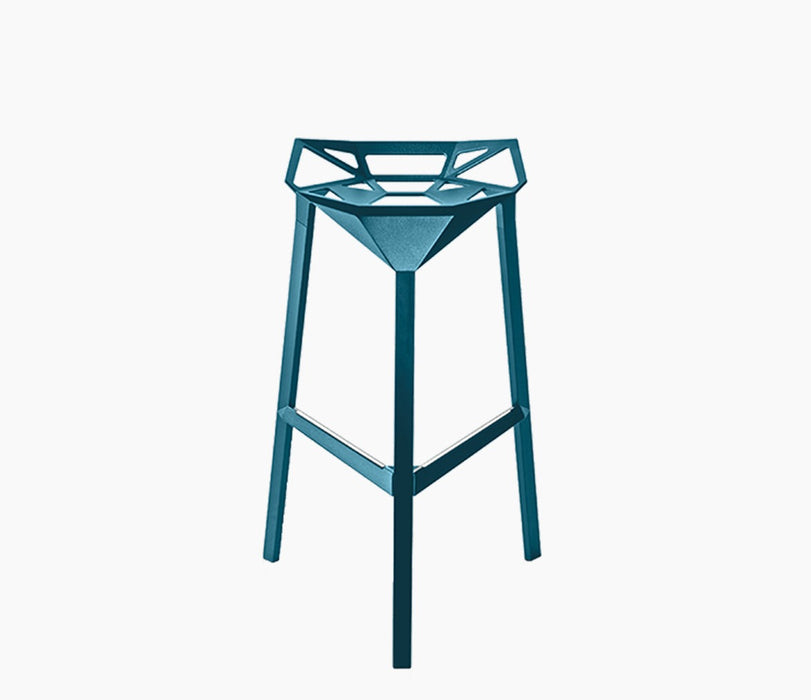 stool_one blue framaspace one steel - studio