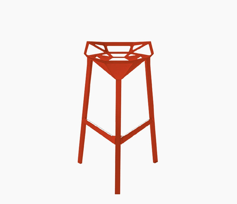 stool_one framaspace red steel - studio