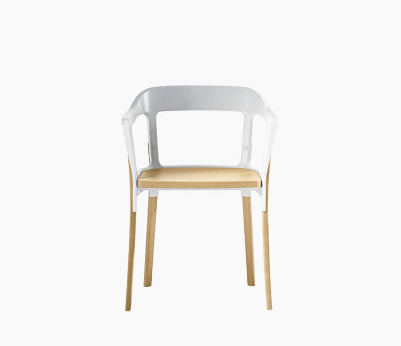 steelwood-chair branco framaspace natural steelwood - studio