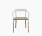 steelwood-chair framaspace natural steelwood white - studio