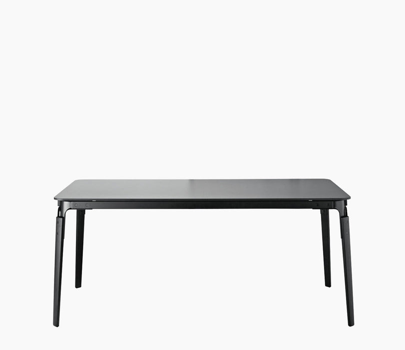 steelwood-table framaspace steelwoodtable03black - studio