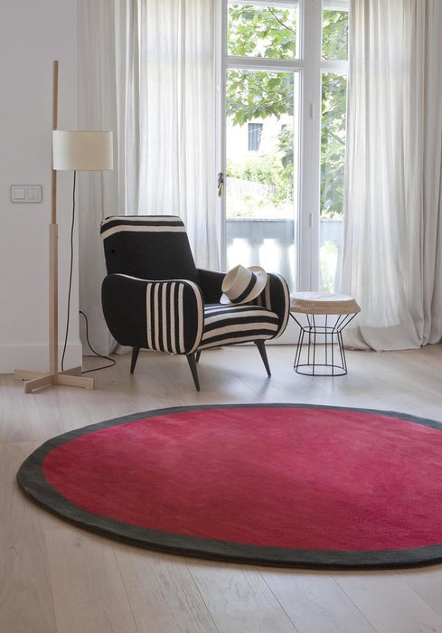 Aros Round Rug - Ø 200 in interior setting - nanimarquina