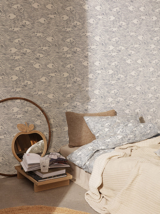 Silla de comedor Co, asiento tapizado, cromo