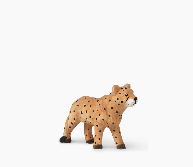 Animal Hand-Carved Cheetah