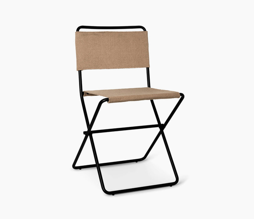 Co Dining Chair, upholstered seat, Chrome