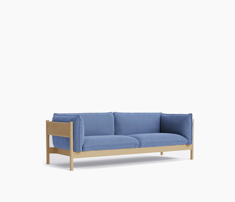Arbour 3 Seater Eco Sofa – Oak Frame