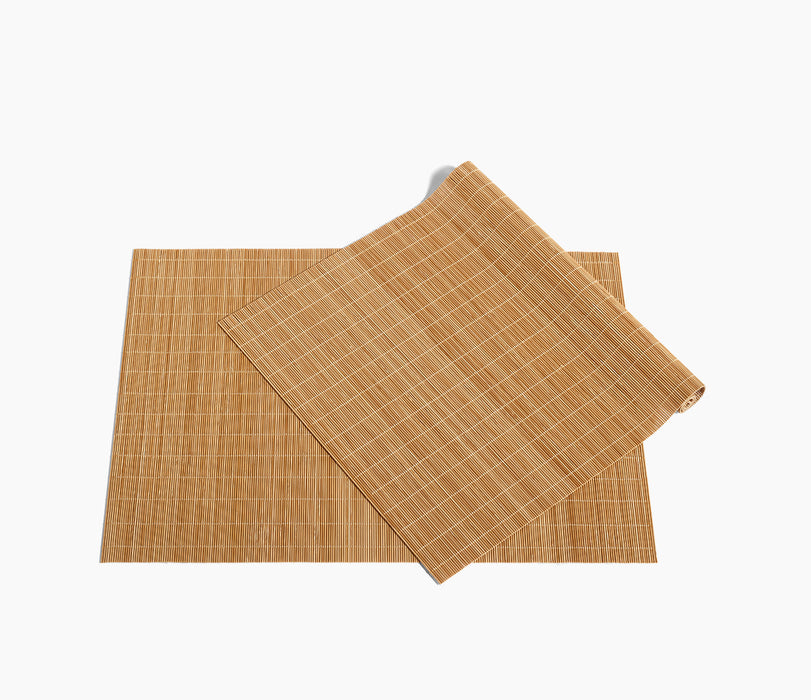 Mantel individual de bambú