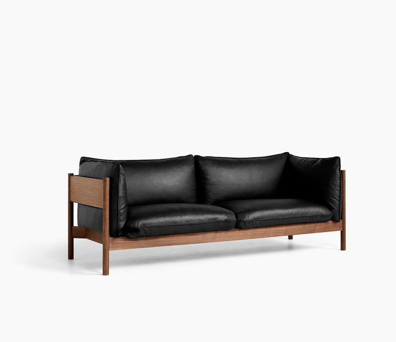 Arbour 3 Seater Eco Sofa – Walnut Frame