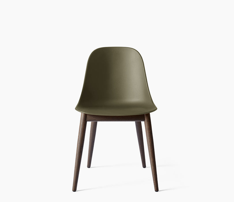 Harbor Side Chair, Wooden Base, upholstered