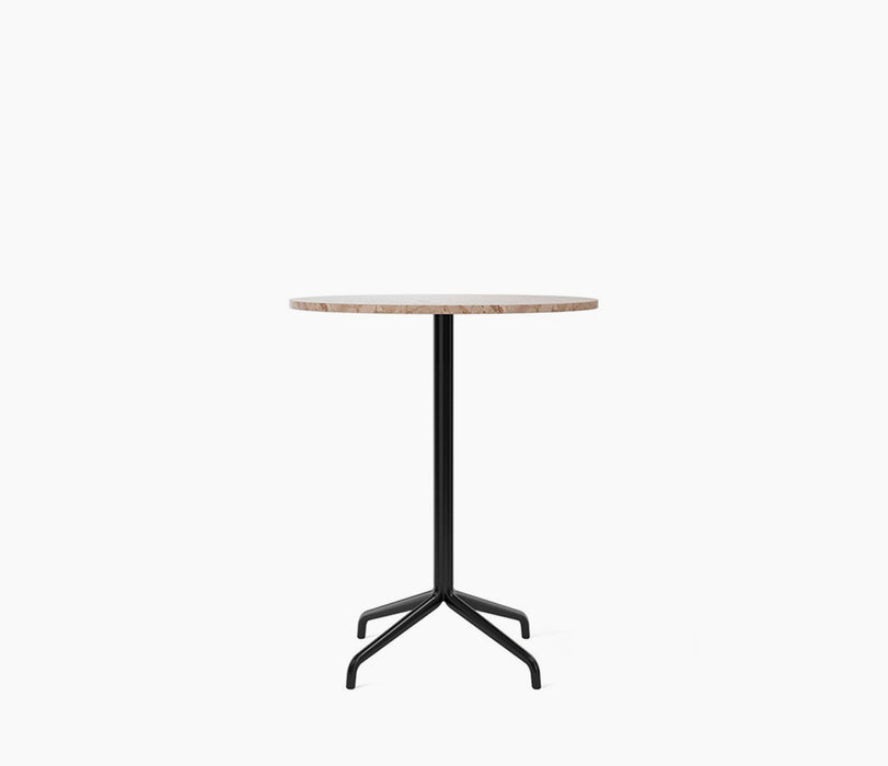 Harbour Column Counter Table, Round With Star Base