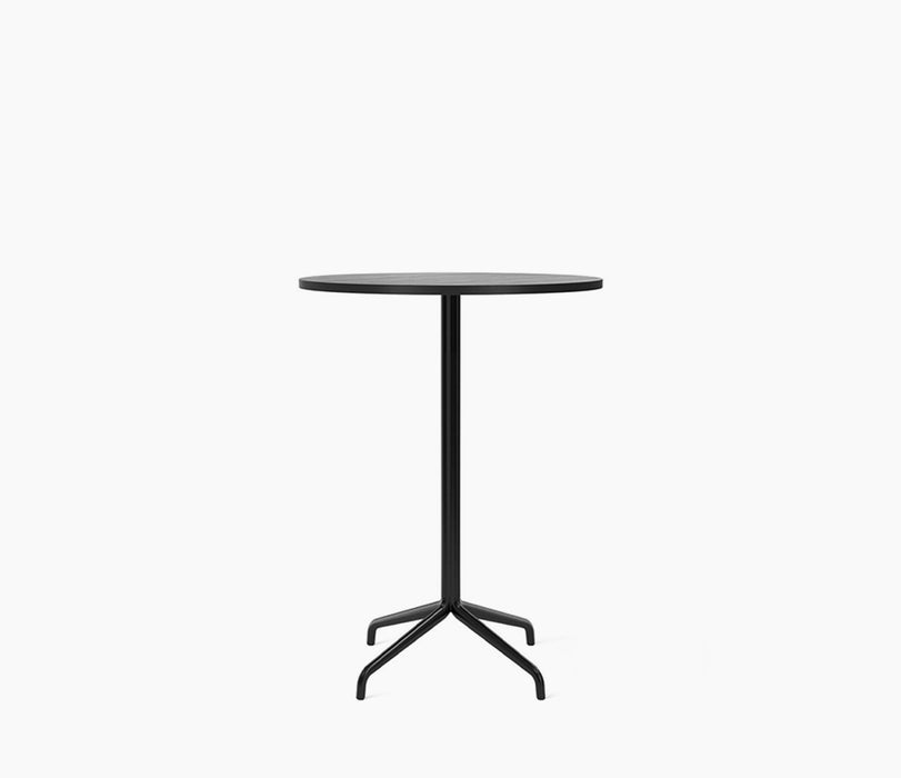 Harbour Column Bar Table, Round With Star Base