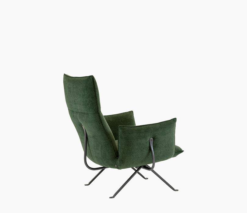 Officina Lounge Chair with High Back