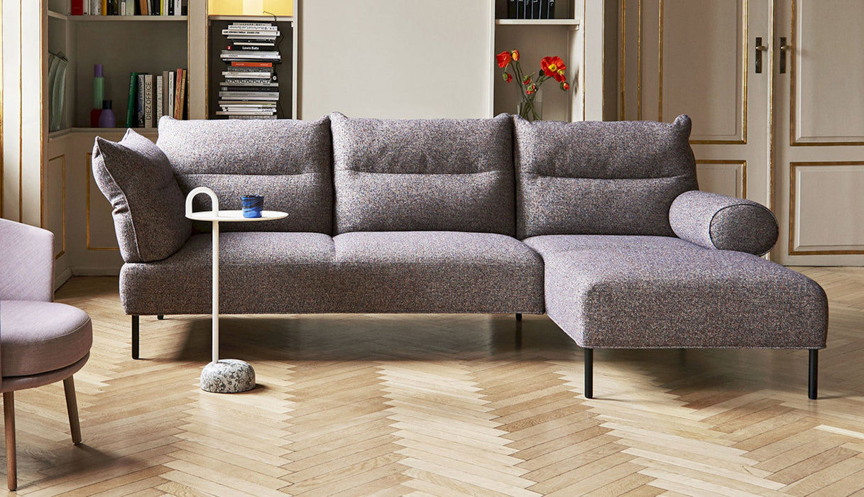 Pandarine 3 Seater Sofa Chaise with Mixed Armrests